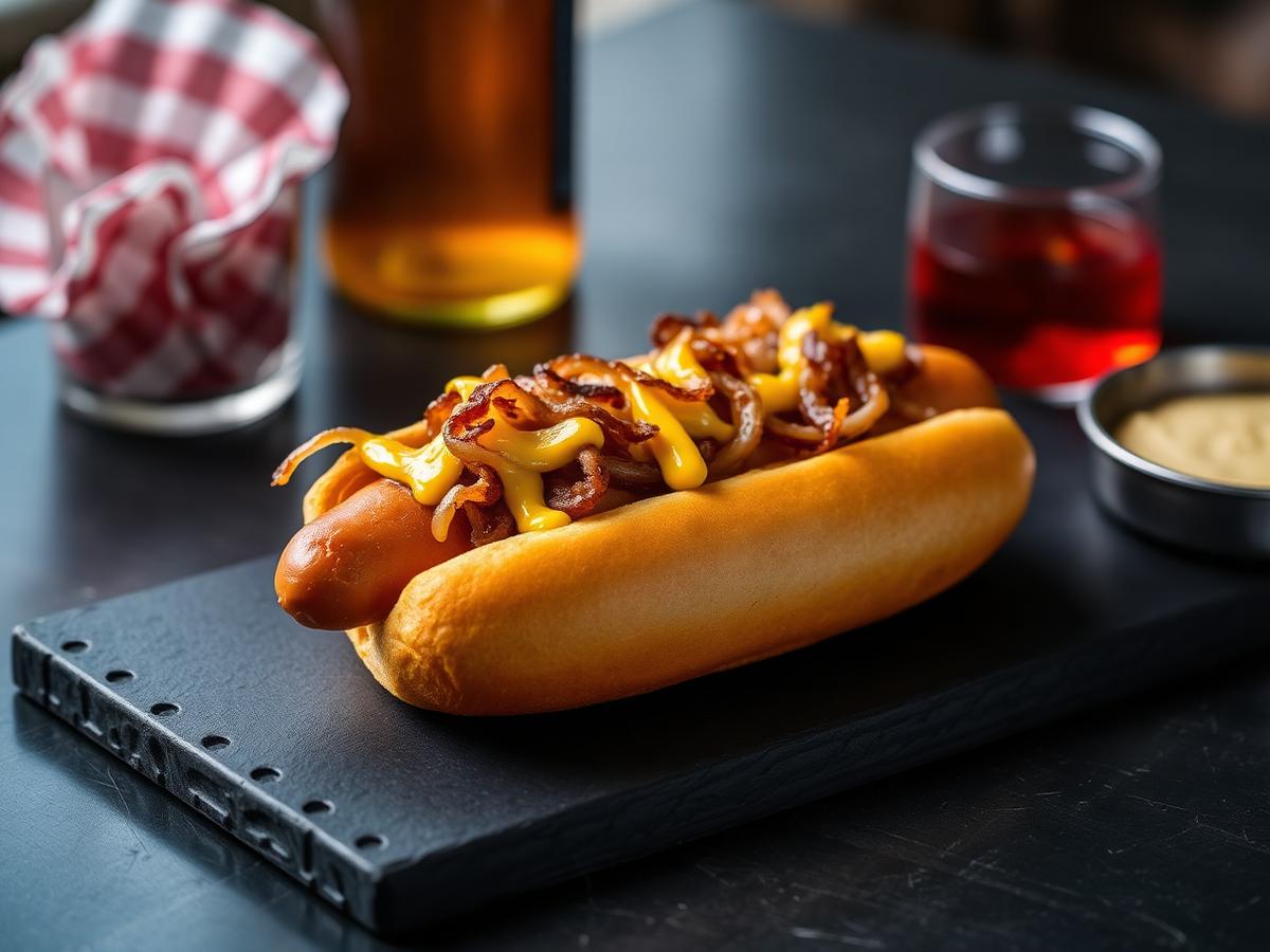 Dog artesanal com Yellow Mustard